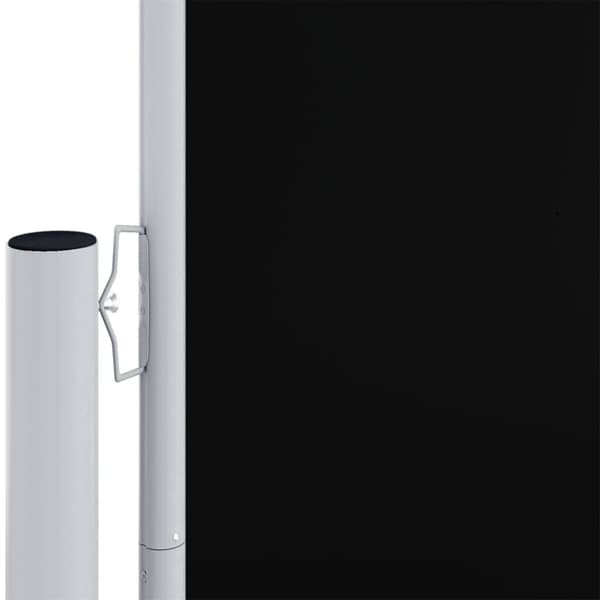 vidaXL sammenrullelig sidemarkise 180x600 cm sort