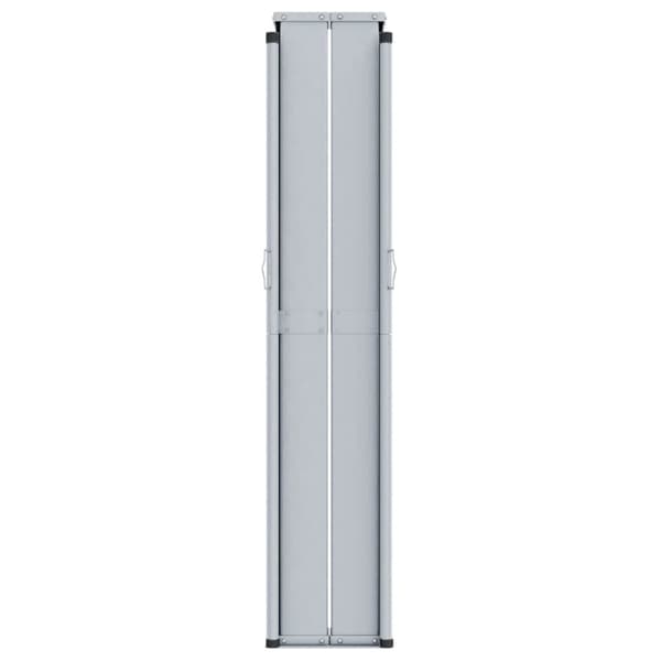 vidaXL sammenrullelig sidemarkise 180x600 cm sort