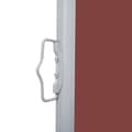 Miniatyrbillede 4 af 11: vidaXL sammenrullelig sidemarkise 140x600 cm brun