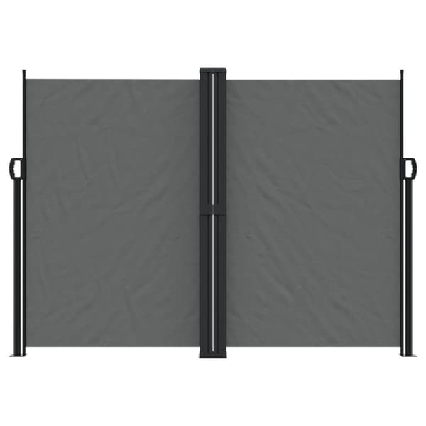 vidaXL Uttrekkbar sidemarkise 180x1200 cm antrasitt