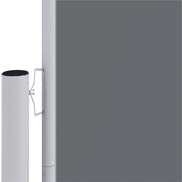 vidaXL Uttrekkbar sidemarkise 220x1200 cm antrasitt