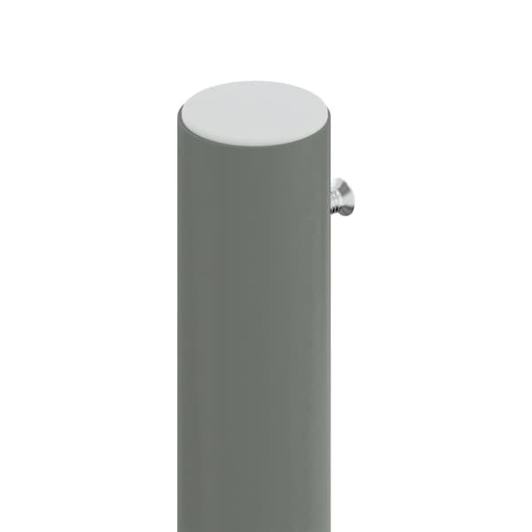 vidaXL sammenrullelig sidemarkise 220x1000 cm blå
