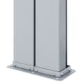 Miniatyrbilde 5 av 9: vidaXL Uttrekkbar sidemarkise 220x1000 cm kremhvit