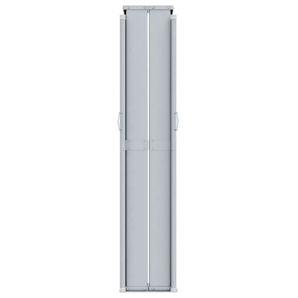 vidaXL sammenrullelig sidemarkise 160x1200 cm blå