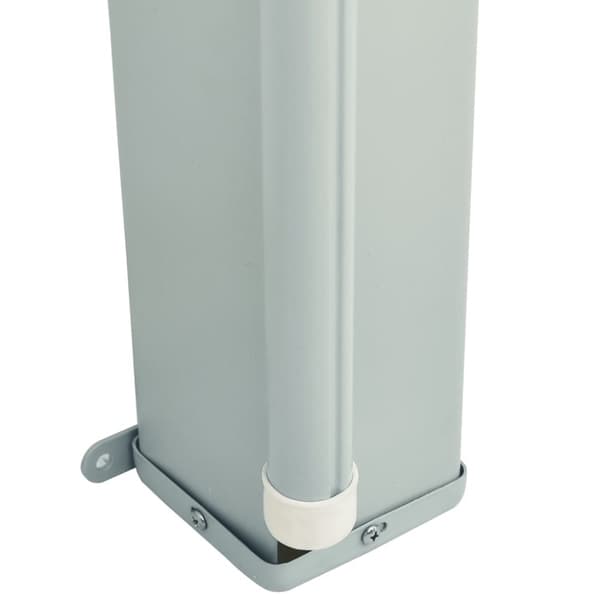 vidaXL Uttrekkbar sidemarkise 220x600 cm rød