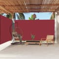 Miniatyrbild 9 av 9: vidaXL Infällbar sidomarkis 200x600 cm röd