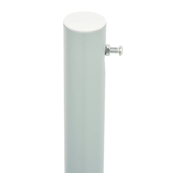 vidaXL Uttrekkbar sidemarkise 200x600 cm rød