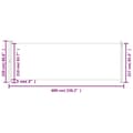 Miniatyrbillede 7 af 9: vidaXL sammenrullelig sidemarkise til terrassen 220x600 cm cremefarvet
