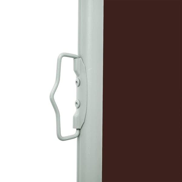 vidaXL Uttrekkbar sidemarkise 160x600 cm brun