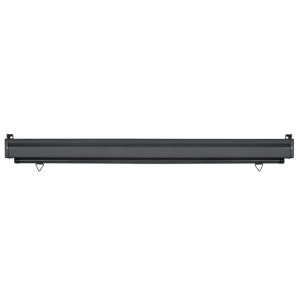 vidaXL Sidemarkise for balkong 122x250 cm svart