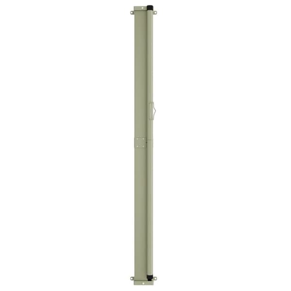 vidaXL Uttrekkbar sidemarkise 160x300 cm kremhvit