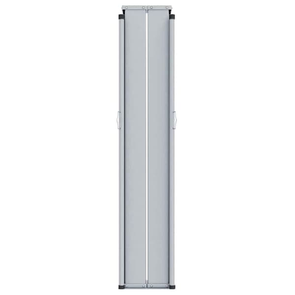 vidaXL Uttrekkbar sidemarkise antrasitt 117x1200 cm