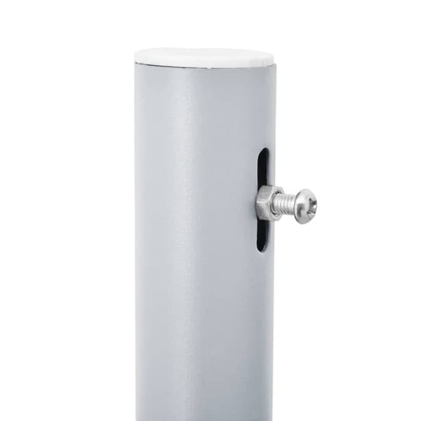 vidaXL Uttrekkbar sidemarkise 140x600 cm rød