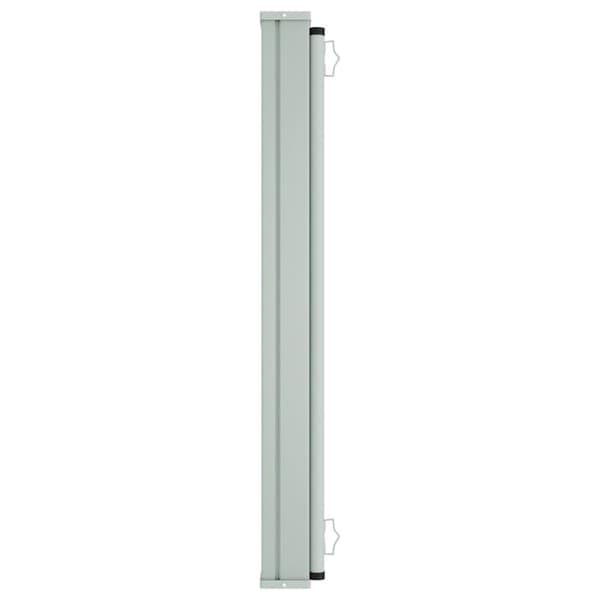 vidaXL Uttrekkbar sidemarkise 160x600 cm kremhvit