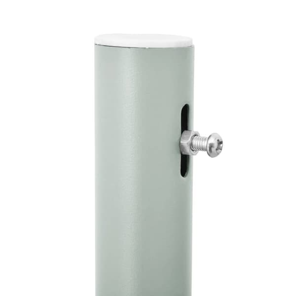 vidaXL Uttrekkbar sidemarkise 160x600 cm kremhvit