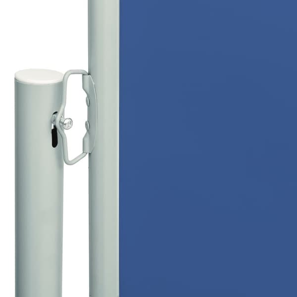 vidaXL Uttrekkbar sidemarkise 200x600 cm blå