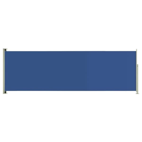 vidaXL Uttrekkbar sidemarkise 200x600 cm blå