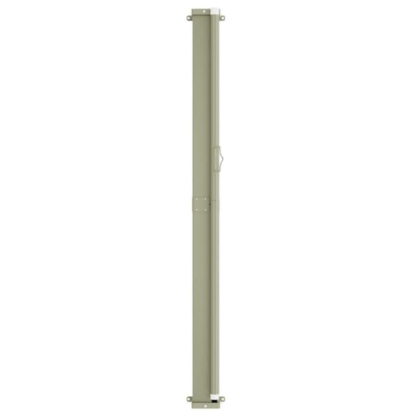 vidaXL sammenrullelig sidemarkise til terrassen 160 x 600 cm blå