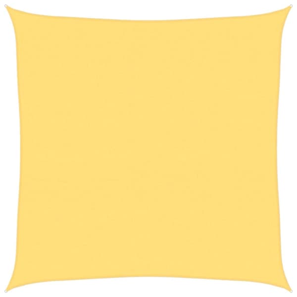 vidaXL solsejl 160 g/m² 5x5 m HDPE beige