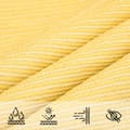 Miniatyrbilde 6 av 11: vidaXL Solseil 160 g/m² beige 4,5x4,5 m HDPE