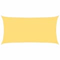 Miniatyrbilde 3 av 11: vidaXL Solseil 160 g/m² beige 2,5x5 m HDPE