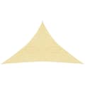 Miniatyrbilde 1 av 6: vidaXL Solseil 160 g/m² beige 5x5x6 m HDPE