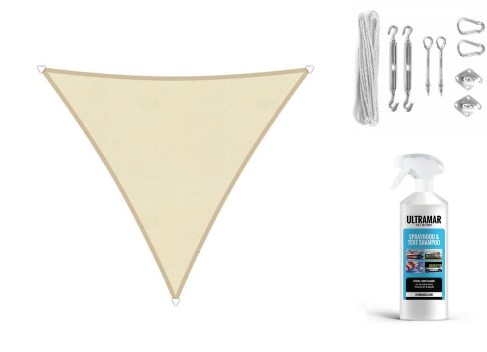 Komplett paket: Sunfighters Waterproof 4x4x4 Ivory