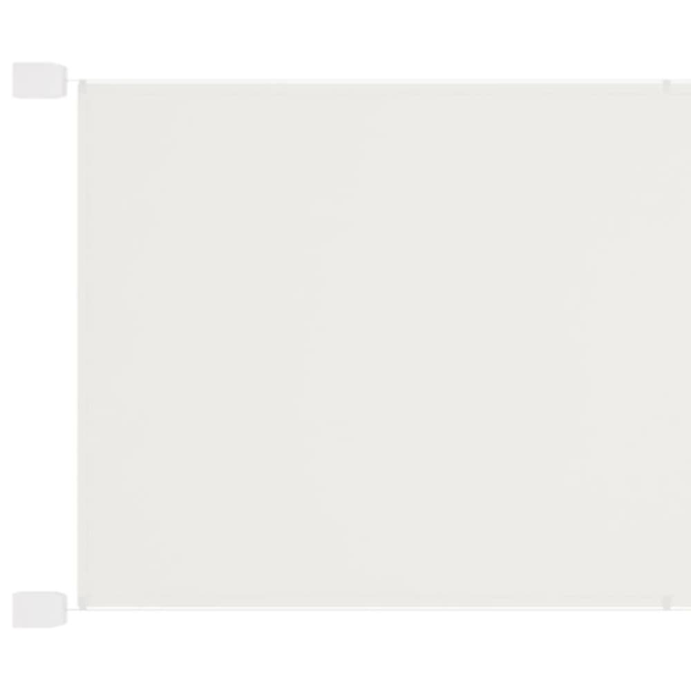 vidaXL Markis vertikal vit 60x270 cm oxfordtyg
