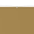 Miniatyrbilde 2 av 5: vidaXL Vertikal markise beige 140x420 cm oxfordstoff