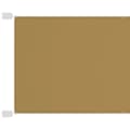 Miniatyrbilde 1 av 5: vidaXL Vertikal markise beige 140x420 cm oxfordstoff