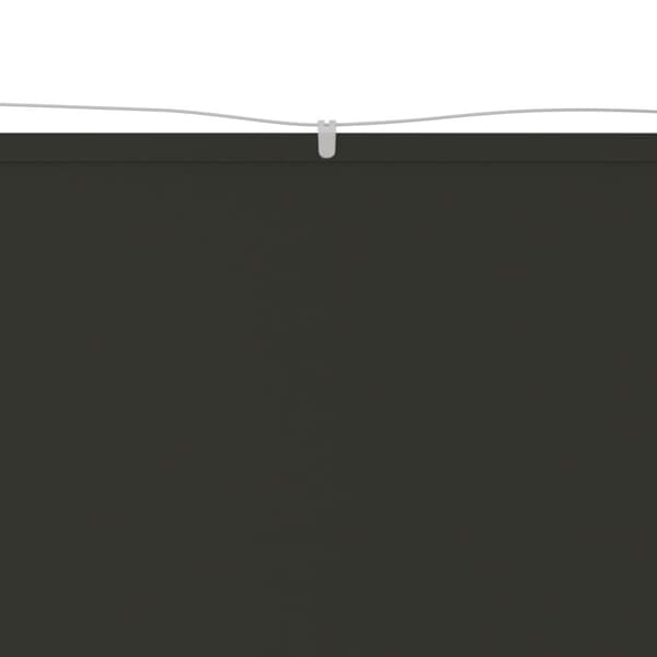 vidaXL lodret markise 140x800 cm oxfordstof antracitgrå