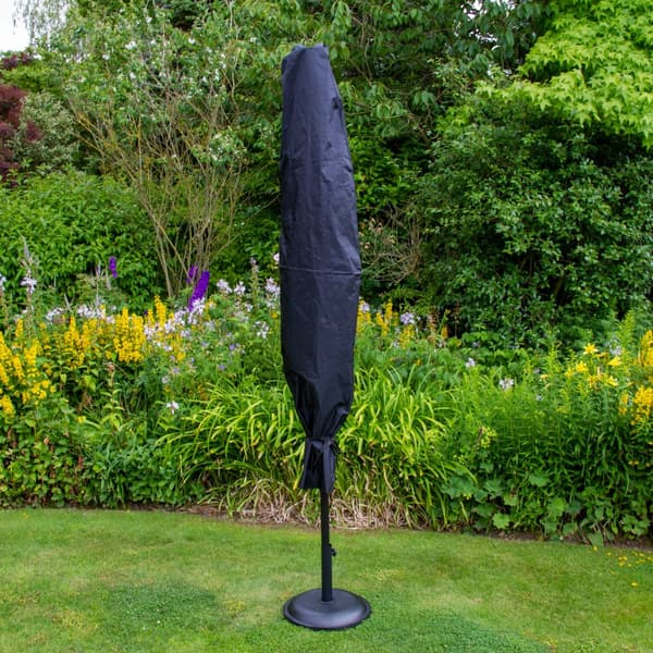2,7m LED Parasol Solcelledrevet Tilbøjelig