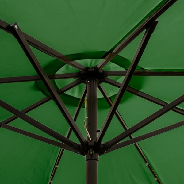 2,7m LED Parasol Solcelledrevet Tilbøjelig