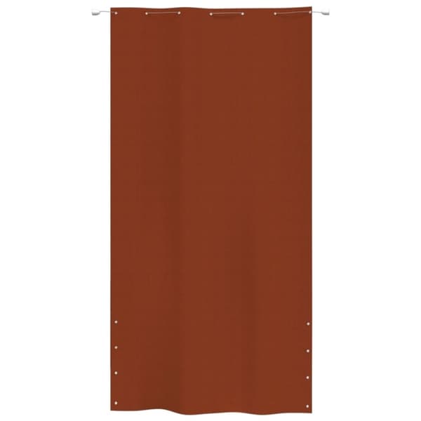 vidaXL Balkongskjerm terrakotta 140x240 cm oxfordstoff