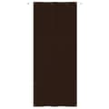 Miniatyrbilde 2 av 5: vidaXL Balkongskjerm brun 120x240 cm oxfordstoff