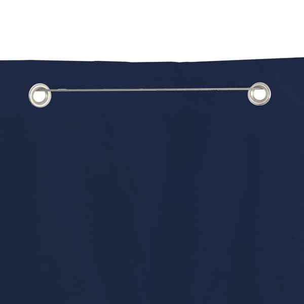 vidaXL Balkongskjerm blå 100x240 cm oxfordstoff