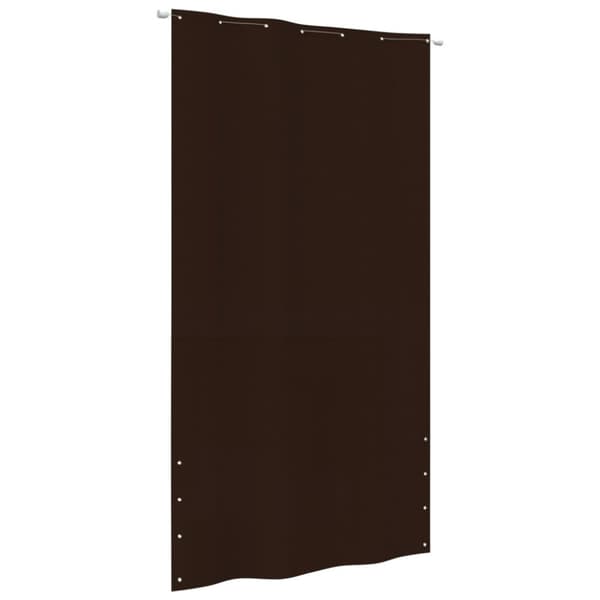 vidaXL altanafskærmning 140x240 cm oxfordstof brun