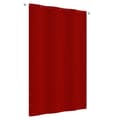 Miniatyrbillede 1 af 5: vidaXL altanafskærmning 140x240 cm oxfordstof rød