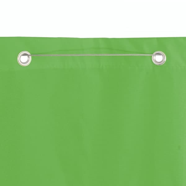 vidaXL Parvekkeen suoja vaaleanvihreä 140x240 cm Oxford kangas