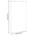 Pikkukuva 6 / 6: vidaXL Parvekkeen suoja vaaleanvihreä 140x240 cm Oxford kangas