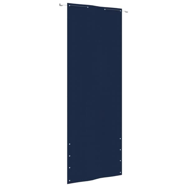 vidaXL Parvekkeen suoja sininen 80x240 cm Oxford kangas