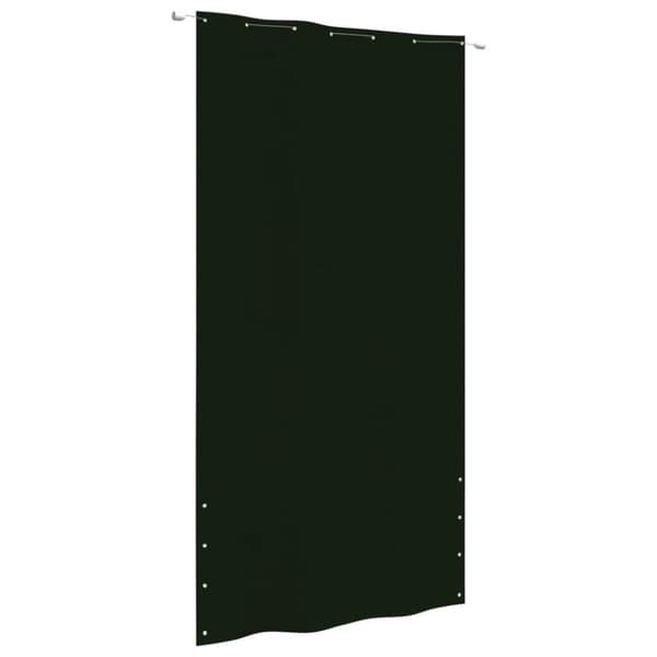 vidaXL altanafskærmning Oxfordstof 140x240 cm mørkegrøn