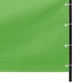 Pikkukuva 3 / 6: vidaXL Parvekkeen suoja vaaleanvihreä 100x240 cm Oxford kangas
