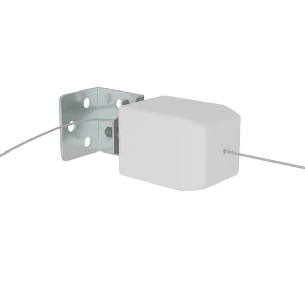 vidaXL Vertikal markise lysegrønn 140x360 cm oxfordstoff