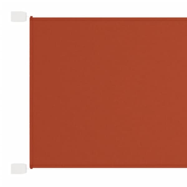 vidaXL Pystymarkiisi terrakotta 100x1000 cm Oxford kangas