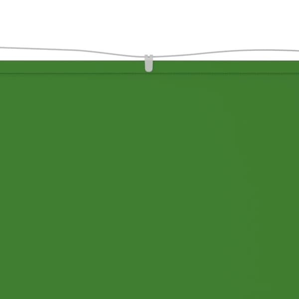 vidaXL Vertikal markise lysegrønn 200x420 cm oxfordstoff