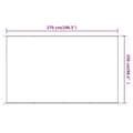 Miniatyrbilde 5 av 5: vidaXL Vertikal markise terrakotta 250x270 cm oxfordstoff