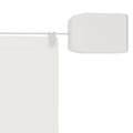 Miniatyrbillede 4 af 5: vidaXL lodret markise 140x1200 cm oxfordstof hvid
