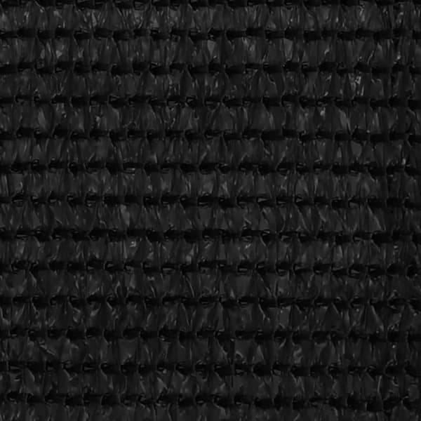 vidaXL altanafskærmning 120x300 cm HDPE sort