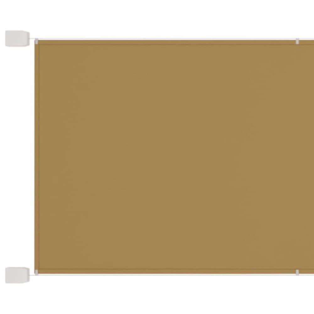 vidaXL Markis vertikal beige 300x270 cm oxfordtyg